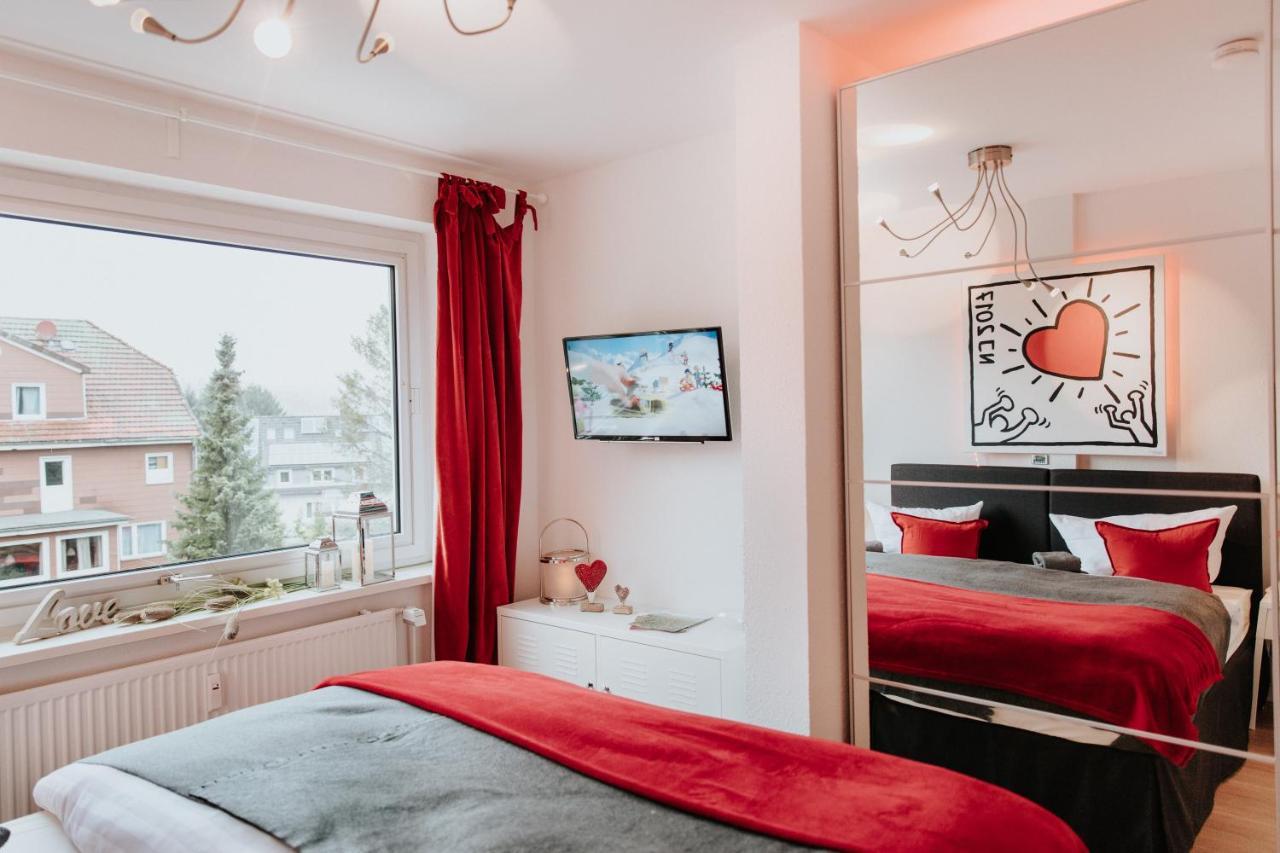 Ferienwohnung "Wurmbergblick" 브라운라제 외부 사진